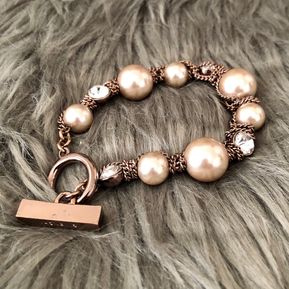 Givenchy Bronze Bracelet CZ Accents 💙